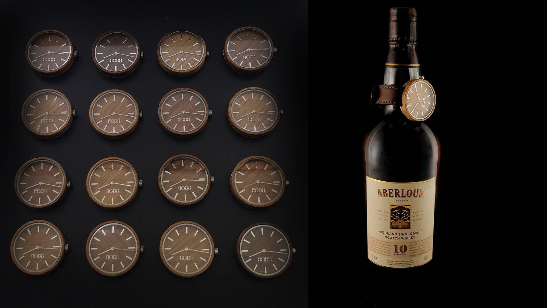 Whisky watch FIODH: Timeless Scottish Craftsmanship in Recycled Whisky Barrel Watches - Mood4whisky