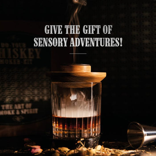 Craftly – Whisky Smoker Set – Hand - Picked Botanicals – For Smokers - Mood4whisky