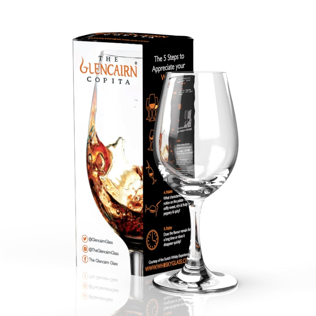 Glencairn – Copita Glass – Lead - Free Crystal – Whisky Tasting - Mood4whisky