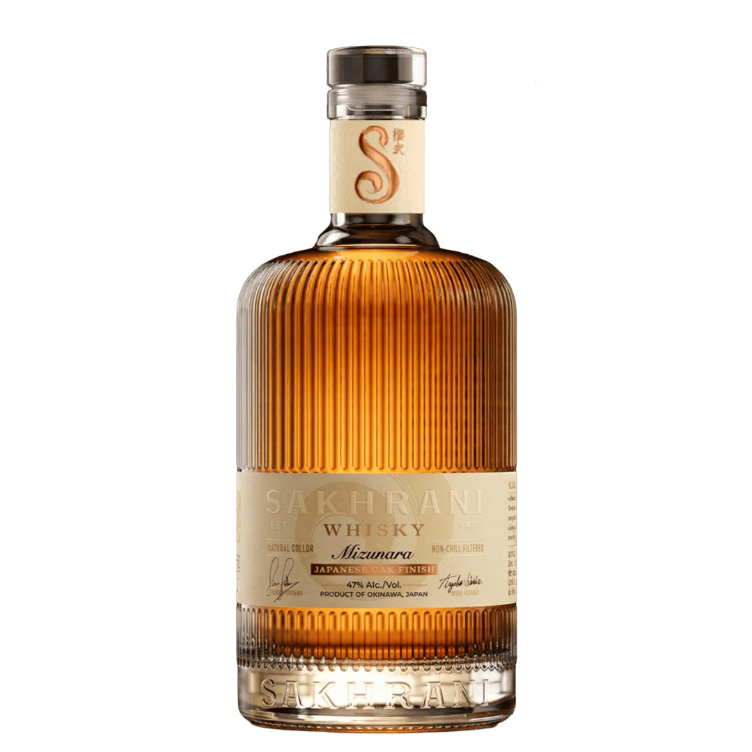 In this photo Sakhrani Mizunara Edition — Japanse Whisky met Zeldzame Japanse Eik Finish | 47% | 700ml Mood4whisky