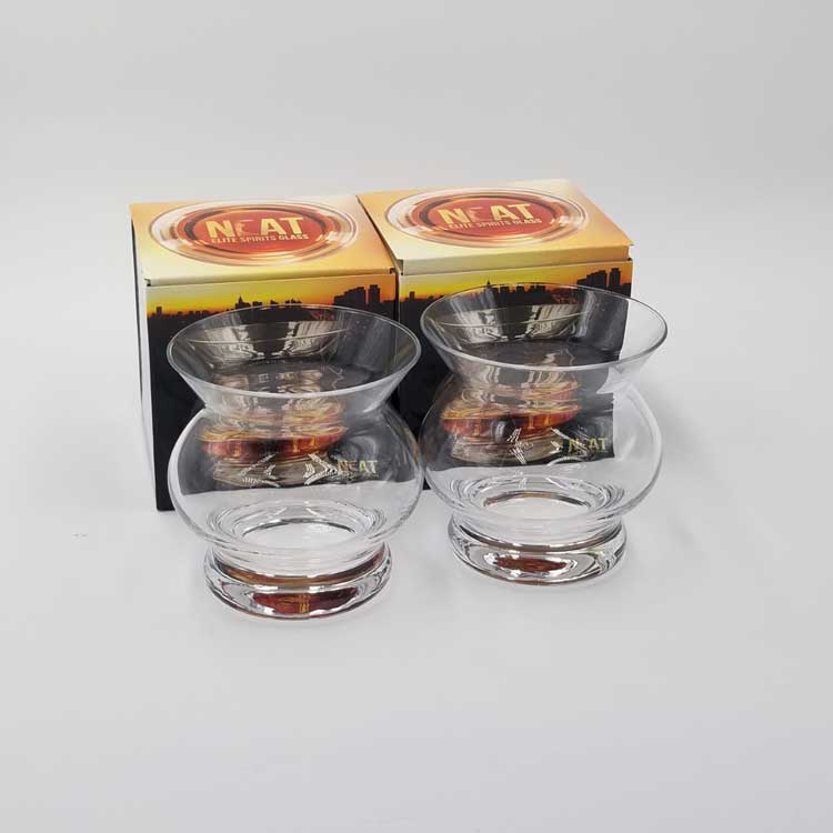 Neat Elite – Whisky Glass – Lead - Free Crystal – Set of 2 – Tasting - Mood4whisky